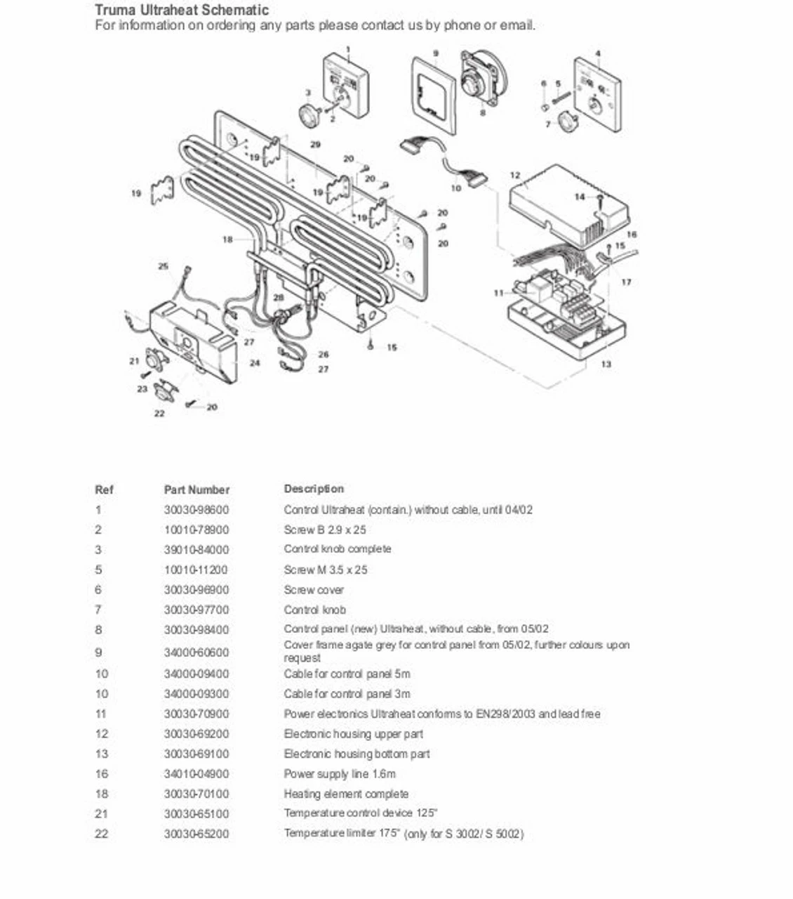 Truma Ultraheat Electric Element - Caravan or Motorhome Spare 2 Truma Ultraheat Electric Element - Caravan or Motorhome Spare - Image 2
