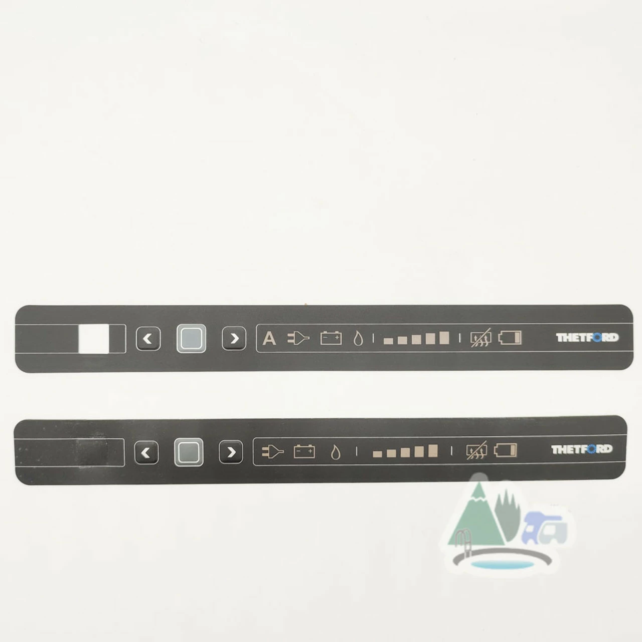 Thetford Spare Fridge Overlay for N3140 Control Panel - 691106 1 Thetford Spare Fridge Overlay for N3140 Control Panel - 691106