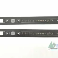 Thetford Spare Fridge Control Technical Panel Overlay for N4141 - 691102