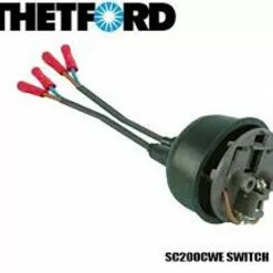 Thetford Electric Flush Switch Spare for C200 CWE Toilet - Caravan or Motorhome Spare